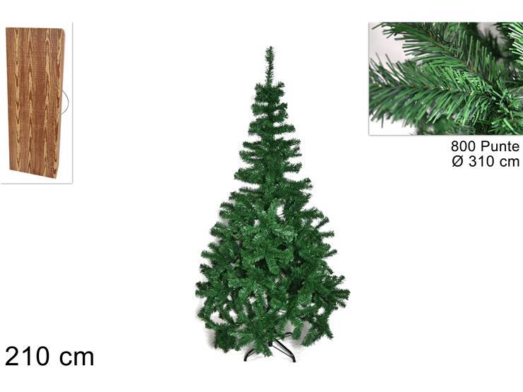 Árbol de navidad 210 cm 