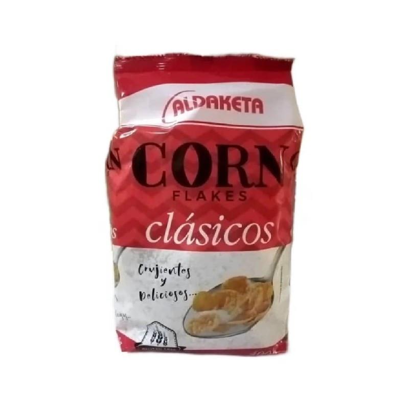 Copos de maíz extrusionados y tostados corn flaker  ,400g 