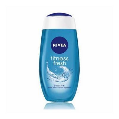 Gel de ducha fitness fresh 250 ml  nivea