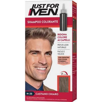 Tinta para cabello para hombre castaño claro