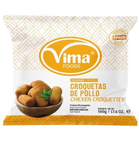 Croqueta  pollo, bolsa 500 G