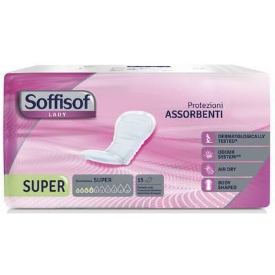 Almohadillas sanitarias super absorbente 10 pz 