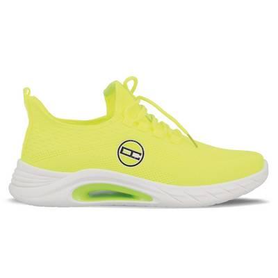 Tenis de hombre amarillo con cordones