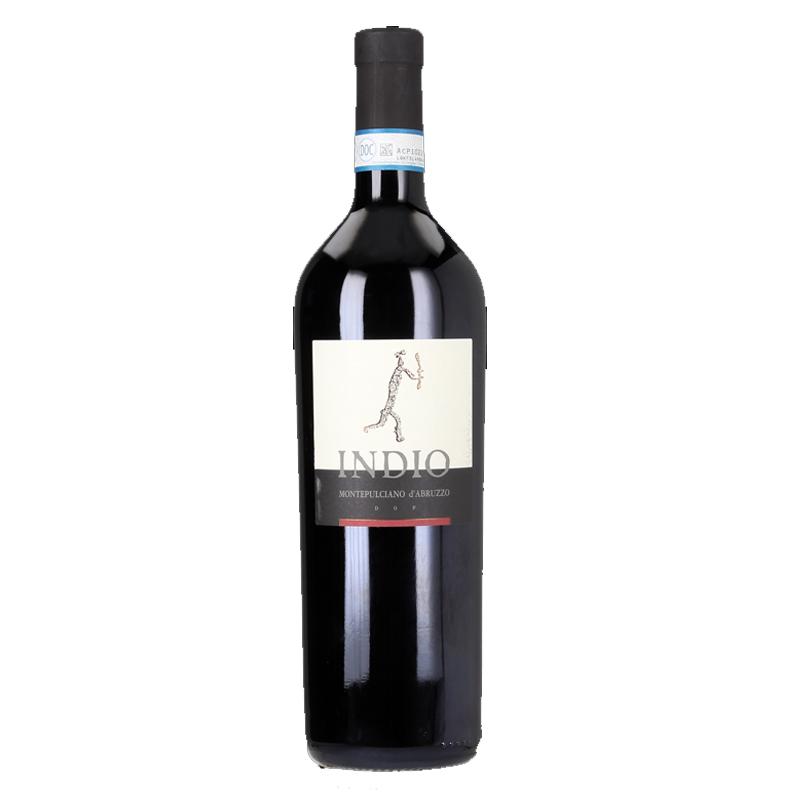 Vino tinto Montepulciano d'Abruzzo Indio 14%vol.