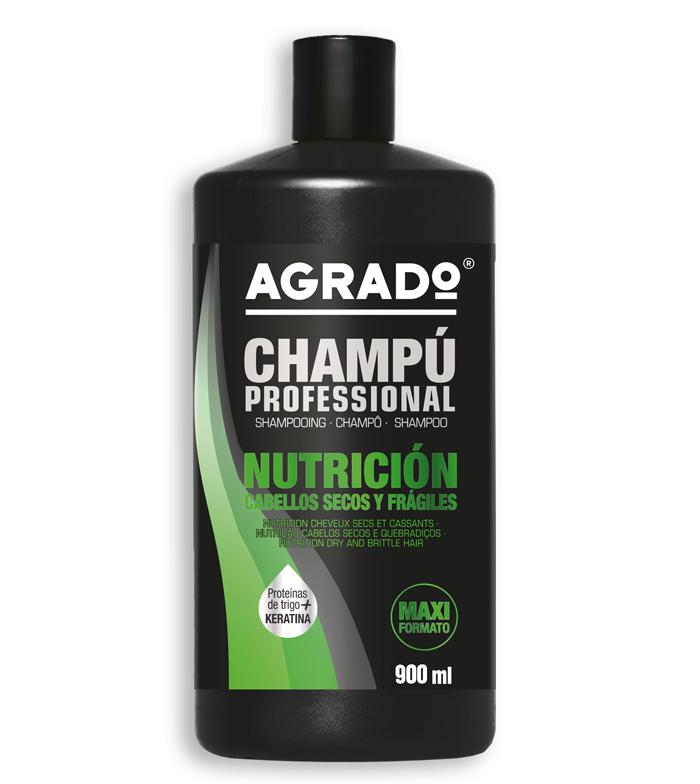 Champu profesional agrado para cabello secos 900ml