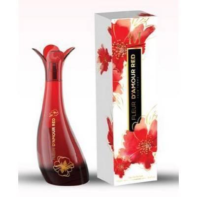 Perfume fleur damour red 100 ml mujer