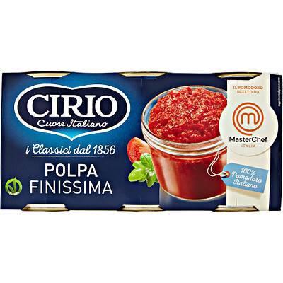 Pulpa fina de tomate 400gr x 3