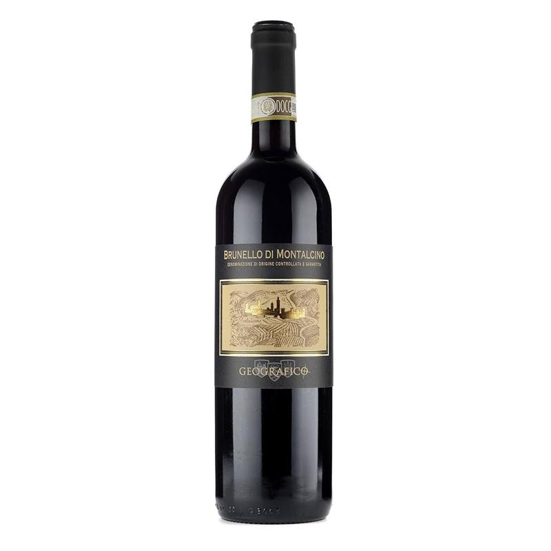 Vino tinto geografico Brunello di Montalcino docg 14%vol. 