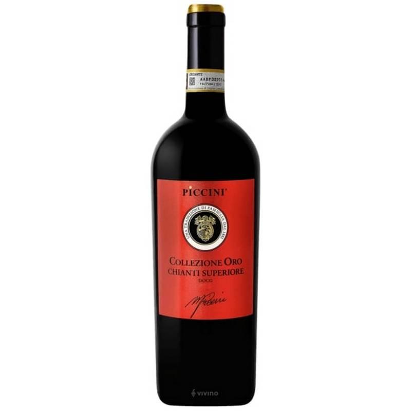 Vino tinto Piccini collezione oro Chianti Superiore 