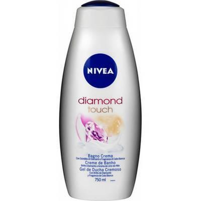 Jabon en crema toque de diamante 750 ml  nivea