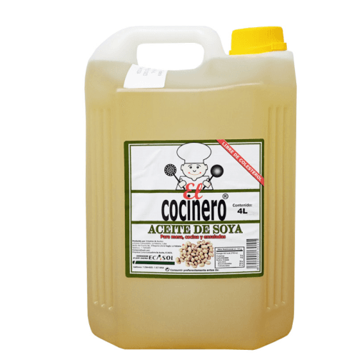  Aceite de soya, 4L 