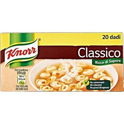  caldo classico 20 cuadritos knorr 