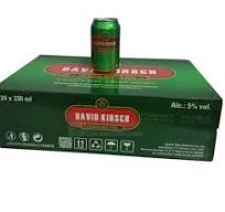 24 x 330 ml Cerveza  Lata 5% Alcohol  