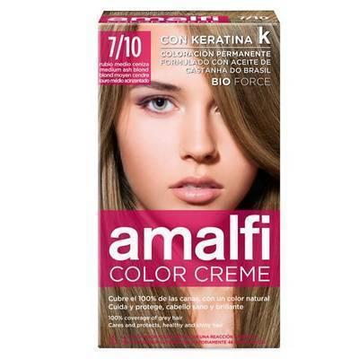 Tinte para cabello  rubio medio amalfi