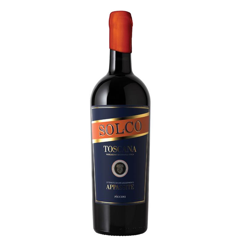 Vino tinto piccini solco toscana 