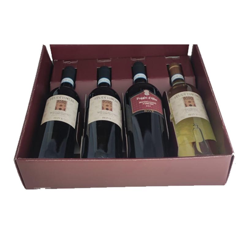 Vino confeccion Bove 4 botellas 750ml