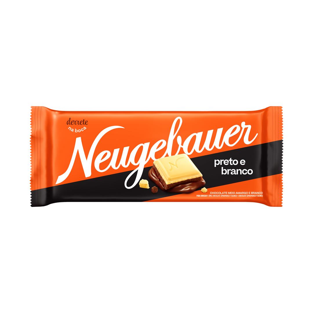 Tableta  neuge negroblanco, 80G 