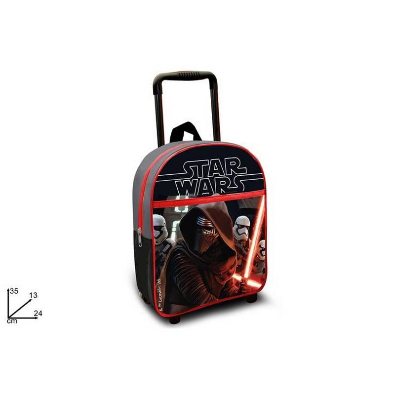 Mini mochila con ruedas  star wars