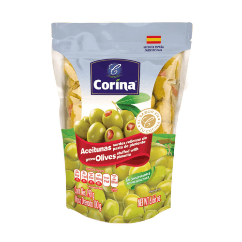 Aceituna con Pimiento 24/180 grs   M/CORINA