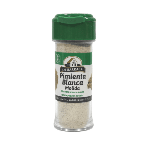 Pimienta blanca molida,25 g 