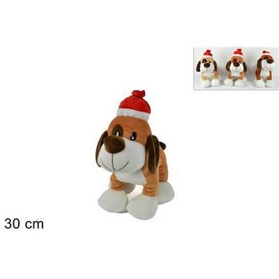 Peluche perro navidad