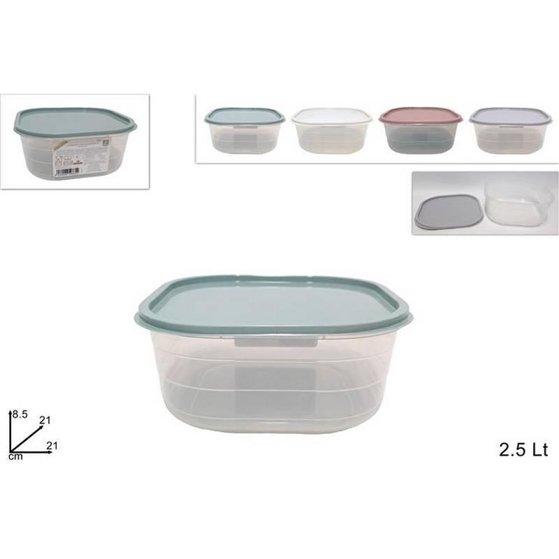 Pozuelo plastico con tapa 8.5cm