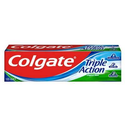 Pasta dental colgate triple action 100 ml