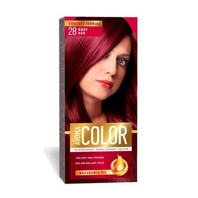 Tinte para cabello  28 rojo rubi 45 ml 