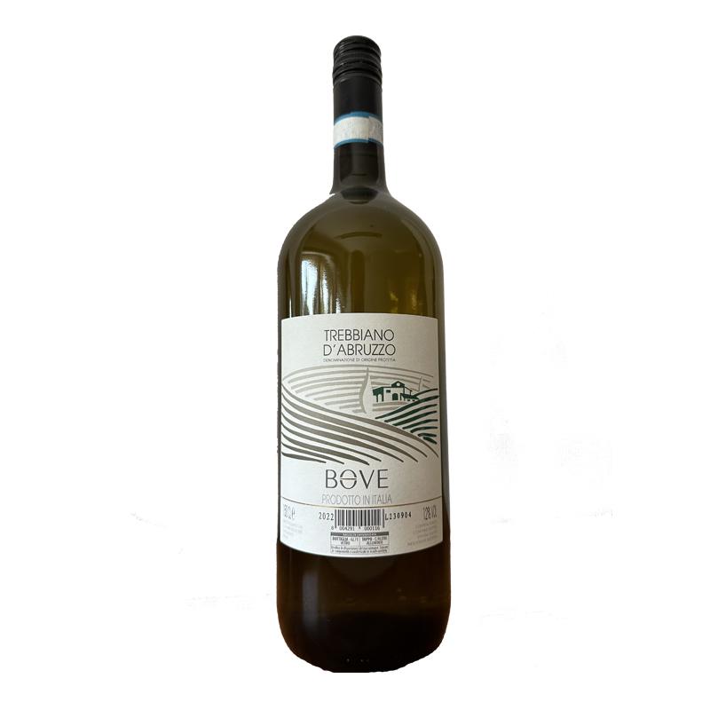 Vino blanco trebbiano d'abruzzo bove