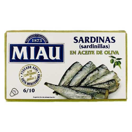  Sardinilllas en aceite de oliva  ,85g 