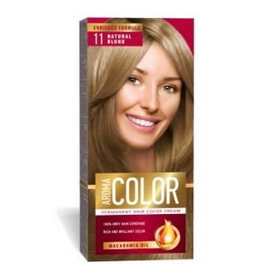 Tinte para cabello  11 rubio 45 ml aroma