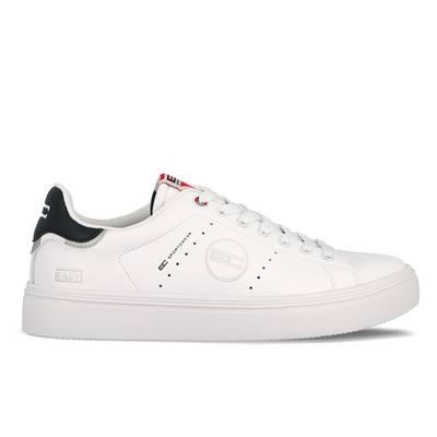 Tenis de hombre easy 3.0  blanco con cordones y con suela en goma  