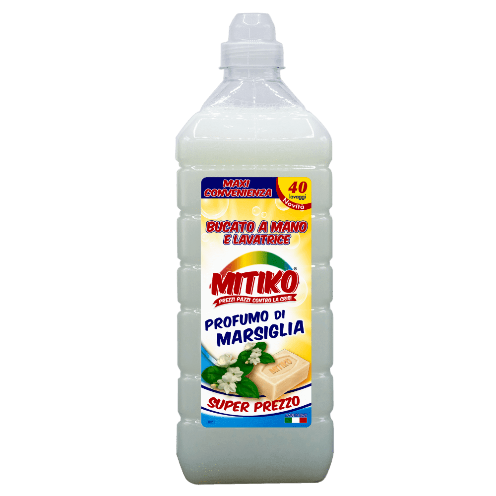 Detergente lavadora 1,85 lt marsella