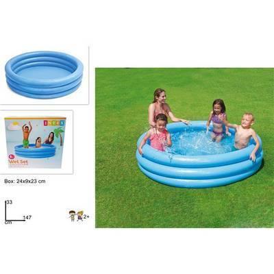 Piscina azul cm 147x33