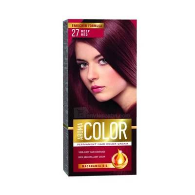 Tinte para cabello  27 rojo oscuro 45 ml 