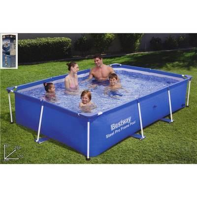 Piscina rectangular 259 x 170 x 61