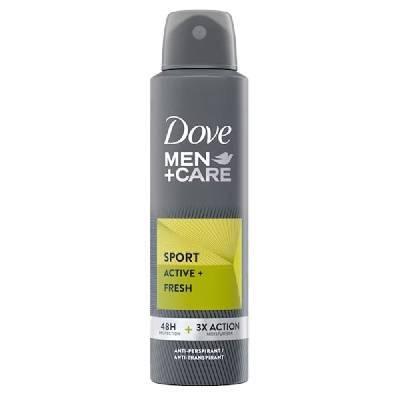 Desodorante  deo spray hombre sport 150 ml dove