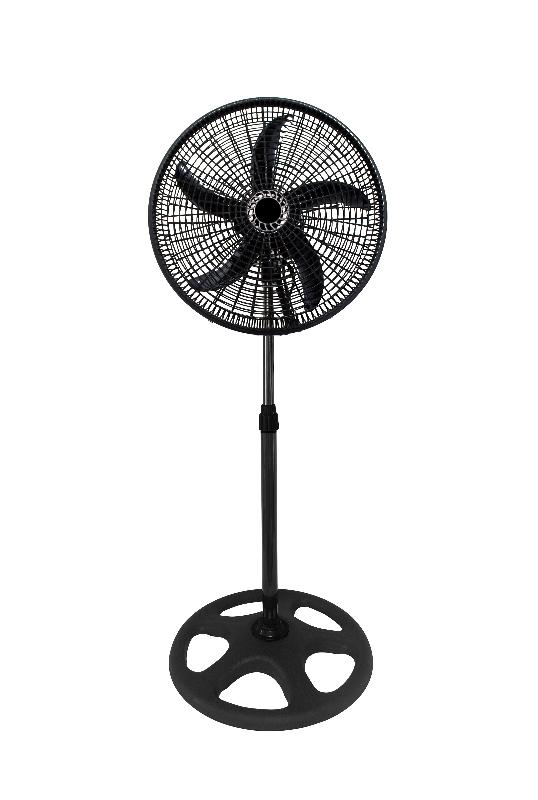 Ventilador De Pie Plastico Y Metal 18"