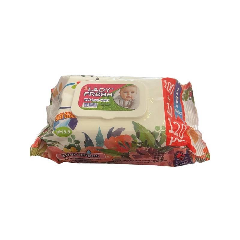 TOALLITAS HUMEDAS 120PZ